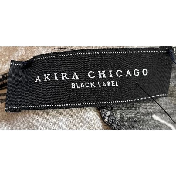 Akira Women's Size Small/Medium Black Label Tan, Cream & Black Maxi Skirt - Picture 3 of 4